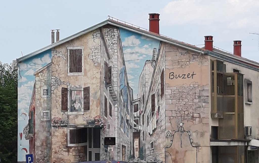 Street art à Buzet