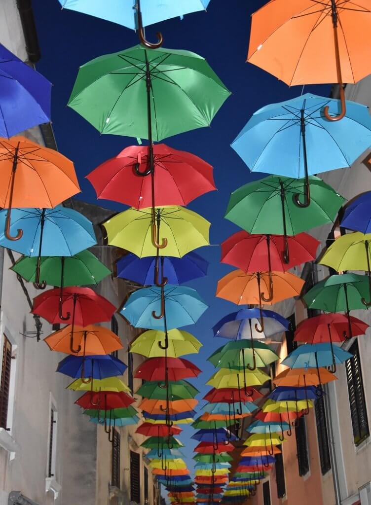 Les parapluies de Novigrad