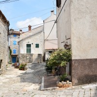 Au coin d'une rue à Bale
