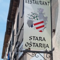 Enseigne Stara Ostarija à Buzet