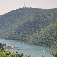 Vue plongeante sur le Fjord de Lim