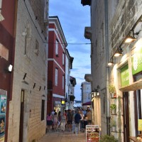 Ruelle commerçante de Poreč