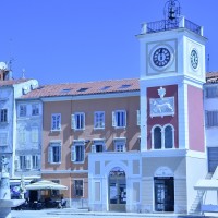 Tour de l'horloge à Rovinj
