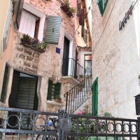 Détail de façade à Rovinj