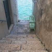 Vue plongeante à Rovinj